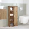 vidaXL Badezimmerschrank mit Rollenhalter Artisan-Eiche 39x22x90 cm 858532 Bild 3