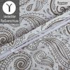 Buymax Bettwäsche Adalia, Aria, Renforcé, 2 teilig, Bettbezug-Set 135x200 cm 100% Baumwolle Reißverschluss Blumen Weiß Bild 4