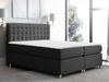 Boxspringbett Getz, Dunkelgrau, 180x200 cm Bild 2