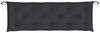 vidaXL Gartenbank-Auflage Schwarz 150x50x7 cm Oxford-Gewebe 361609 Bild 4