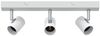 vidaXL Deckenstrahler mit Strahlern Weiß 38 x 6,5 x 11,5 cm Metall 4108183 Bild 2