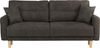 Home affaire 2-Sitzer TRIPLO mit Wellenunterfederung, Maße B/T/H: 165/100/89 cm, Sofa mit Steppung im Rückenbereich, incl. Rückenkissen und Zierkissen Bild 2