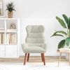 vidaXL Sessel Creme 69 x 74 x 93 cm Samt 42001895 Bild 3