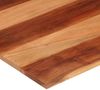 vidaXL Tischplatte Massivholz Akazie 15-16 mm 60x70 cm 285978 Bild 3