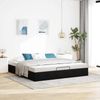 vidaXL Ottoman-Bett ohne Matratze Schwarz 180x200 cm Samt 3310981 Bild 3
