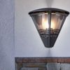 LED Wandlampe aus Aluminium, Anthrazit, Höhe 25 cm Bild 3