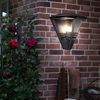 LED Wandlampe aus Aluminium, Anthrazit, Höhe 25 cm Bild 2