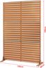 Trennwand Nodepp Cortenstahl 180x120 cm Edelrost [casa. pro] Bild 2