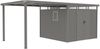 Metall Gerätehaus Style 7,56 m² Spar-Set-1 Alu Grau Bild 5
