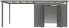 Metall Gerätehaus Style 7,56 m² Spar-Set-1 Alu Grau Bild 4