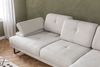 Ecksofa, 'Mustang', 83 x 174 x 314, Beige Bild 5