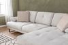 Ecksofa, 'Mustang', 83 x 174 x 314, Beige Bild 4