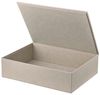 blomus Aufbewahrungsbox 2er Set -SAHLA- Organizer, Ordnungsboxen, Kisten Set, Storage Box (Set, 2 St, 2 Boxen), Funktionales Design, klare Linien, Wildlederoptik, Organizer Bild 4