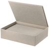 blomus Aufbewahrungsbox 2er Set -SAHLA- Organizer, Ordnungsboxen, Kisten Set, Storage Box (Set, 2 St, 2 Boxen), Funktionales Design, klare Linien, Wildlederoptik, Organizer Bild 3