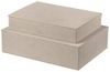 blomus Aufbewahrungsbox 2er Set -SAHLA- Organizer, Ordnungsboxen, Kisten Set, Storage Box (Set, 2 St, 2 Boxen), Funktionales Design, klare Linien, Wildlederoptik, Organizer Bild 2