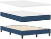 vidaXL Boxspringbett mit Kopfteil Blau 120 x 200 cm Stoff 3338684 Bild 5