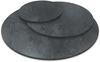 Dekor Spanplatte 19mm Tischplatte rund melaminharzbeschichtet Schiefer D2813 mit ABS Kante Umleimer - Größe 90 x 90 cm - Höhe 1,9 cm - Farbe Schiefer Bild 2