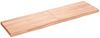 vidaXL Wandregal Hellbraun 180x50x(2-6) cm Massivholz Eiche Behandelt 363721 Bild 1