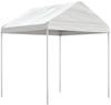 vidaXL Pavillon mit Dach Weiß 8,92x2,28x2,69 m Polyethylen 3155504 Bild 2