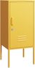 Nachtschrank Hausjärvi 82x35x35 cm Türgriff links Stahl Gelb [en. casa] Bild 4