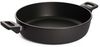 WOLL Nowo Titanium Induction Guss‑Kasserolle 33,5 x 9,5 x 33,5 cm/ 5,5 L Titan‑Diamantversiegelung Guss‑Aluminium Induktionsboden abnehmbare Griffe alle Herdarten bis 300 °C spülmaschinenfest Bild 3