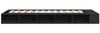 vidaXL Bettgestell Schwarz 100x200 cm Holzwerkstoff 3280511 Bild 5