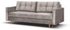 Beautysofa Schlafsofa Sigurd, mit Schlaffunktion und Bettkasten, Polstersofa aus Velours, Sofa im skandinavischen Stil Bild 4