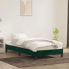 Einzelbettgestell Design für Erwachsene ohne Matratze Dunkelgrün 80x210 cm Samt d4798e Bild 3