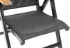 KETTLER SLEEK Multipositionssessel anthrazit/anthrazit/natur Aluminium/Outdoorgewebe/Teak 70 x 58 x 110 Bild 3