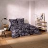Estella Bettwäsche Riona 6969 625 Nachtblau Mako Interlock Jersey 155 x 220 + 80 x 80 cm Bild 4