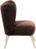 Sessel Kathy Bezug Veloursstoff Buche natur / braun 22640 Bild 3