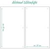Zeller 26277 Herdabdeck-Schneideplatten "Wood", 2-er Set, Glas Bild 3