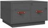 vidaXL Couchtisch Grau 60x53x35 cm Massivholz Kiefer 820968 Bild 2