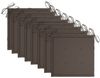 vidaXL Gartenstühle 8 Stk. mit Taupe Kissen Massivholz Teak 3073066 Bild 5