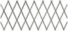 vidaXL Rankzäune 5 Stk. Grau Massivholz Tanne 180x30 cm 316423 Bild 4