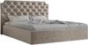 AX LIVING Tybilla 160x200 Bett mit Bettkasten in Beige – Komfort&Stil Bild 2