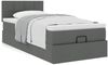 vidaXL Ottoman-Bett mit Matratze Dunkelgrau 90x190 cm Stoff 3311422 Bild 5
