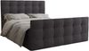 AX LIVING Boxspringbett 160x200 mit Bettkasten Orchido Grau – Luxus&Funktionalität Bild 2
