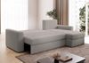 AX LIVING Karaman Schlafsofa mit Bettkasten Sofa Beige L Form 238 cm Bild 4