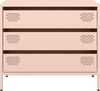 vidaXL Sideboard Rosa 68x39x58,5 cm Kaltgewalzter Stahl 851293 Bild 4