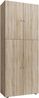 VCM Schuhschrank Lona 914010 Sonoma-Eiche (Sägerau) B. 70 x H. 184 x T. 40 cm Bild 2