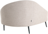 Beliani 'VALREAS' Chaiselongue, Stoff taupe, Rechtsseitig Bild 5