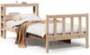 vidaXL Massivholzbett ohne Matratze 90x190 cm Kiefer 3305890 Bild 2