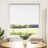 vidaXL Verdunkelungsrollo Weiß 90x175cm Stoffbreite 85,7 cm Polyester 4011932 Bild 2