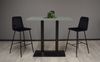 Tresentisch Electra 120x70x106 schwarz matt/Pinie green matt lack 14672 Bild 2
