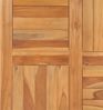 vidaXL Tischplatte Massivholz Teak 70×70×2,5 cm 48989 Bild 5