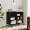 vidaXL Sideboard Schwarz 91x35,5x74,5 cm Holzwerkstoff 848549 Bild 3