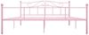 vidaXL Bettgestell Rosa Metall 180x200 cm [284542] Bild 3