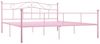 vidaXL Bettgestell Rosa Metall 180x200 cm [284542] Bild 2
