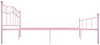 vidaXL Bettgestell Rosa Metall 180x200 cm [284542] Bild 4